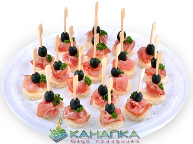 Канапе на замовлення