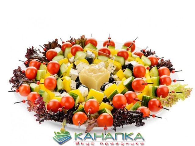 Канапе по гречески