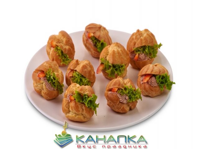 Профитроли с начинками